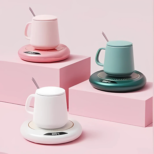 USB Mug Warmer with Temp Control | MarketaShop