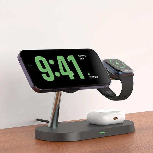 3-in-1 Magnetic Wireless Charger | MarketaShop