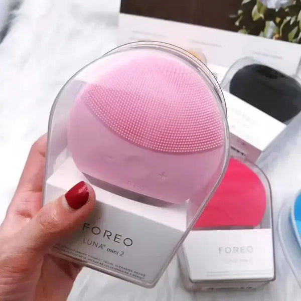 Mini Silicone Facial Cleansing Brush USB Waterproof