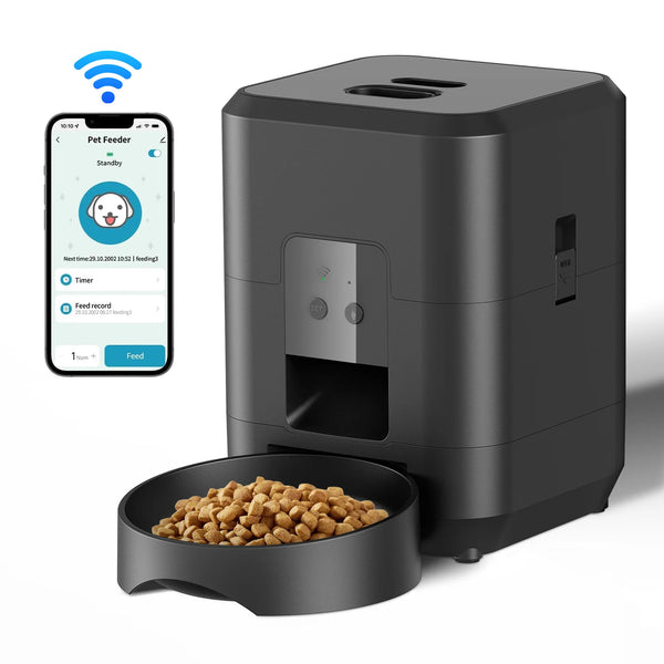 Smart Timed Cat and Dog Food Dispenser
