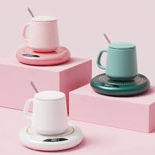 USB Mug Warmer with Temp Control | MarketaShop