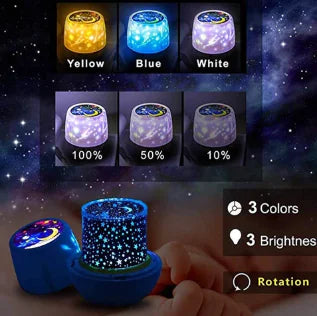 360° Rotating Projection Night Light | MarketaShop